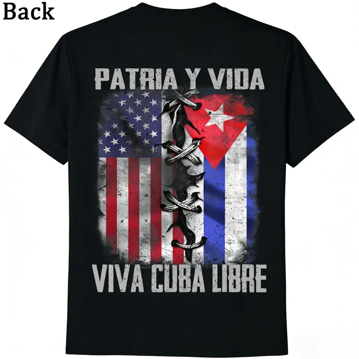 Vintage Cuban Style Cotton Tee | Tropical Vibes | Retro Summer Shirt