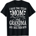 [100% Cotton] Mom And Grandma Shirt For Mothers Day Gift Idea Golf Gift T-Shirt For Men And Women  Golf Gift T-Shirt For Men and Women