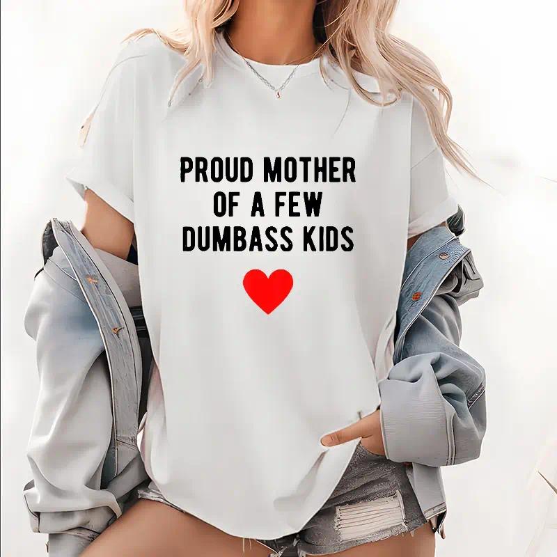 Proud Mama of Tiny Chaos-Goblins – Funny Mother’s Day Graphic Tee, Unisex Summer Top, Casual Streetwear Gift Shirt