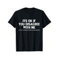 Women's Round Neck Short-Sleeve Sarcastic Graphic T-Shirt - Soft Natural Cotton, Comfortable Witty Statement, Elegant Style, Crew Neck, for Casual Sports, Daily Wear Tops, Funny Witty Statement, Custom Sizes