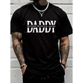 Daddy Husband Protector Hero Father's Day T-Shirt (Single Piece)100% Cotton Comfy T-Shirt