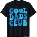 Cool Dads Club Shirt Retro Groovy Dad Father's Day T-Shirt