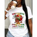 Juneteenth Celebration T-Shirt | Breaking Every Chain Since 1865 | African American Freedom Graphic Tee for Women