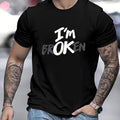 Mixed Color Iron-On Transfer Patch with "I'M Broken" Lettering for T-Shirt